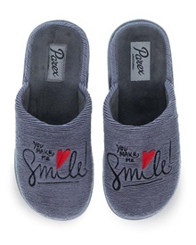 Parex Women's Home Slippers You Make Me Smile  Slippers