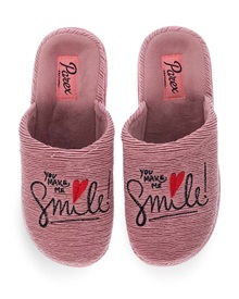Parex Women's Home Slippers You Make Me Smile  Slippers