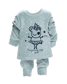 Galaxy Infant Pyjama Girl Pepa Twirling  Pyjamas