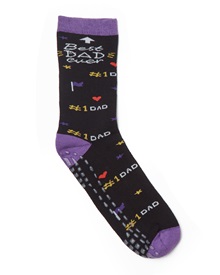 FMS Men's Slipper-Socks Full Towel Silicone Fashion  Socks