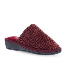 Parex Women's Home Slippers Platform Knitted  Slippers