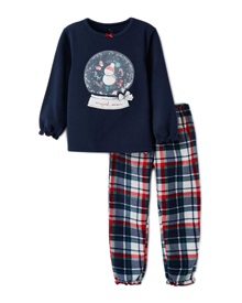 Zippy Kids Pyjama Fleece Snow Globe  Pyjamas