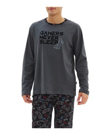 Apple Men's Pyjama Gamers Joystick  Pyjamas