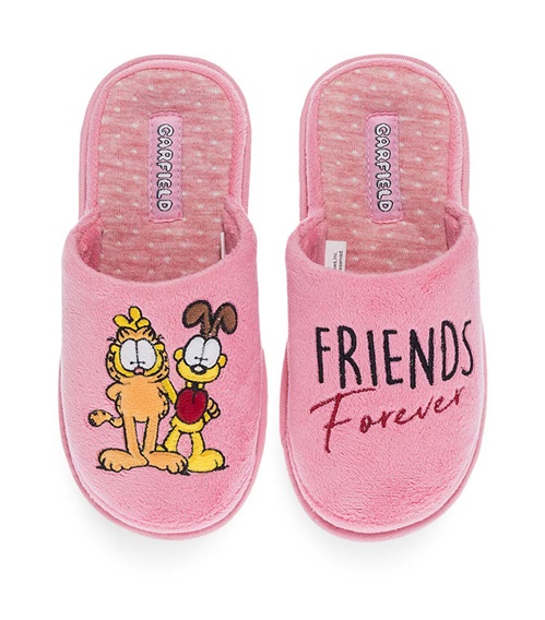 Parex Παιδικές Παντόφλες Κορίτσι Garfield Friends Forever  Παντόφλες