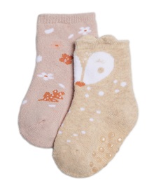 Ysabel Mora Βρεφικές Κάλτσες Ισοθερμικές Αντιολισθητικές Σχέδια - 2 Ζεύγη  Κάλτσες