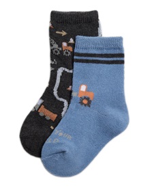 Ysabel Mora Βρεφικές Κάλτσες Σχέδια - 2 Ζεύγη  Κάλτσες