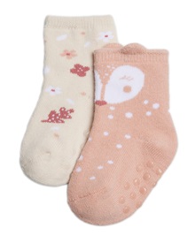 Ysabel Mora Βρεφικές Κάλτσες Ισοθερμικές Αντιολισθητικές Σχέδια - 2 Ζεύγη  Κάλτσες