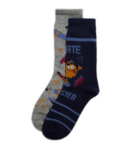 Ysabel Mora Kids Socks Boy Pattern - 2 Pairs  Socks