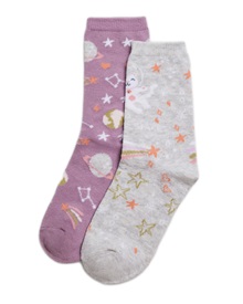 Ysabel Mora Kids Socks Girl Pattern - 2 Pairs  Socks
