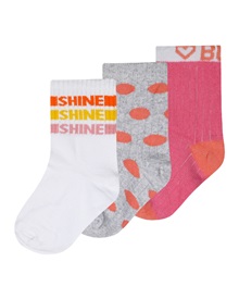 Energiers Παιδικές Κάλτσες Κορίτσι Shine - 3 Ζεύγη  Κάλτσες