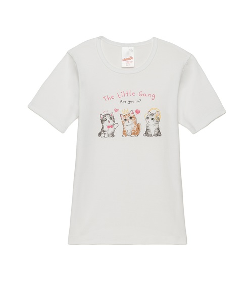Minerva Kids Vest Girl Little Gang  T-shirts