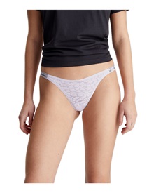 Calvin Klein Women's String Lace String Thong Signature  String