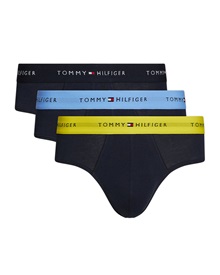 Tommy Hilfiger Ανδρικό Slip Signature Logo Briefs - Τριπλό Πακέτο  Slip