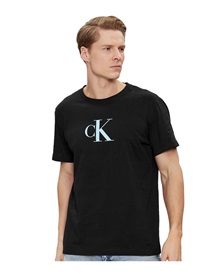 Calvin Klein Ανδρικό T-Shirt Crew Neck Tee CK Monogram  Μπλουζάκια