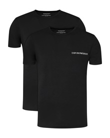Emporio Armani Men's T-Shirt Lounge Stretch Cotton - 2 Pack  Undershirts