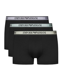 Emporio Armani Men's Boxer Stretch Cotton Logo - 3 Pack  Boxer