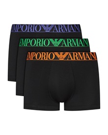 Emporio Armani Ανδρικό Boxer Stretch Cotton Logo - Τριπλό Πακέτο  Boxerακια