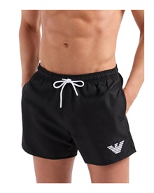 Emporio Armani Men's Swimwear Shorts Emboidered Logo  Bermuda