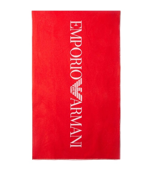 Emporio Armani Beack Towel Logo 100x170cm  Towels