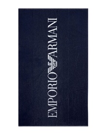 Emporio Armani Beack Towel Logo 100x170cm  Towels