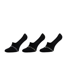 Emporio Armani Ανδρικές Κάλτσες Σουμπά Full Logo - 3 Ζεύγη  Κάλτσες