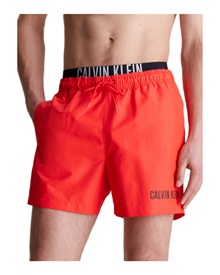 Calvin Klein Men's Swimwear Shorts Double Waistband Intense Power  Bermuda