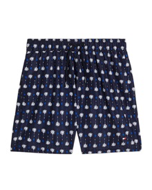Tommy Hilfiger Kids Swimwear Boy Shorts TH Essential Print Mid Length  Boys Swimwear