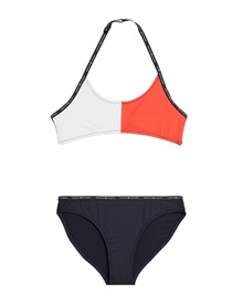 Tommy Hilfiger Kids Swimwear Bikini Set Girl Flag Halterneck  Girls Swimwear