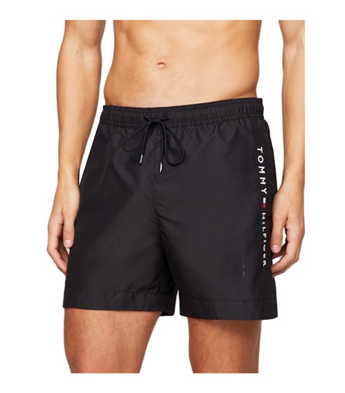 Tommy Hilfiger Men's Swimwear Shorts Original Logo Mid Length  Bermuda