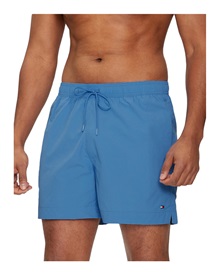 Tommy Hilfiger Men's Swimwear Shorts TH Essential Drawstring Mid Length  Bermuda