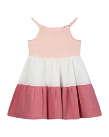 Energiers Kids Dress Girl Ηalter Tricolore  Clothes
