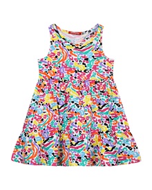Energiers Παιδικό Φόρεμα Κορίτσι Αμάνικο Εμπριμέ  Ρούχα