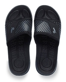 Parex Men's Slippers Beach Antislip Velcro  Flip flops
