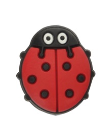 Crocs Jibbitz Διασκοσμητική Καρφίτσα Ladybug  Παιδικές Παντόφλες