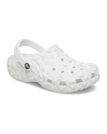 Crocs Women's Classic Geometric Clog  Slippers-Slides
