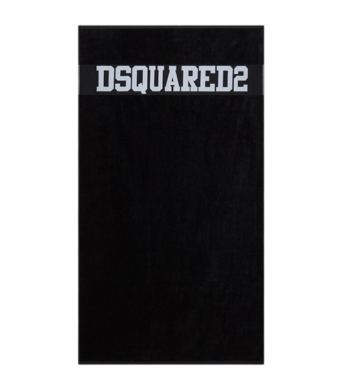 DSQUARED2 Beach Towel Jaquard Cotton Terry 180x100εκ  Towels