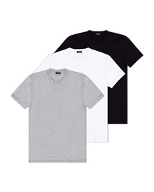 DSQUARED2 Men's T-Shirt Back Logo - 3 Pack  Undershirts