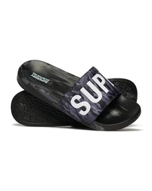 Superdry Men's Slide Camo Vegan Pool  Slippers-Slides