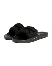 Tommy Hilfiger Women's Slide Braided  Slippers-Slides