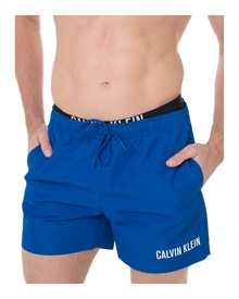 Calvin Klein Men's Swimwear Shorts Double Waistband Intense Power  Bermuda