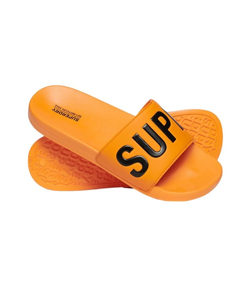 Superdry Ανδρικές Παντόφλες Slide Core Vegan Pool  Παντόφλες-Slides