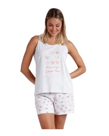 Admas Women's Pyjama Strap Always Love You  Pyjamas