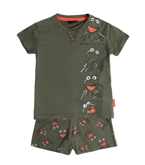 Admas Kids Pyjama Boy Kermit The Frog  Pyjamas