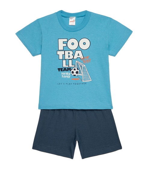 Minerva Kids-Infant Pyjama Boy Football  Pyjamas