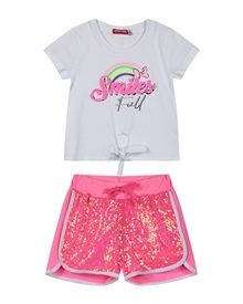 Energiers Kids Set Top-Shorts Girl Summer Butterfly  Clothes