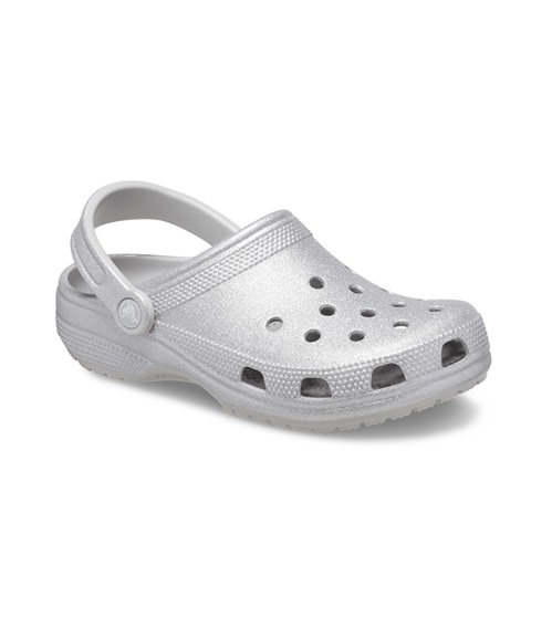 Crocs Γυναικείες Παντόφλες Classic Glitter Clog  Παντόφλες-Slides