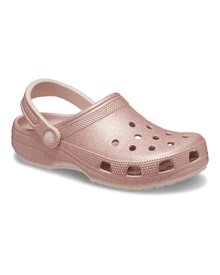 Crocs Γυναικείες Παντόφλες Classic Glitter Clog  Παντόφλες-Slides