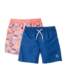 Zippy Kids Swimwear Boy Shorts Tropic - 2 Pack  Boys Swimwear