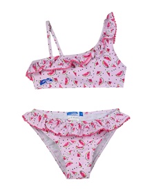 Energiers Kids Swimwear Bikini-Set Girl Watermelon Ruffle  Girls Swimwear