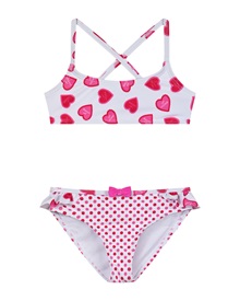 Energiers Kids Swimwear Bikini-Set Girl Pois Hearts  Girls Swimwear